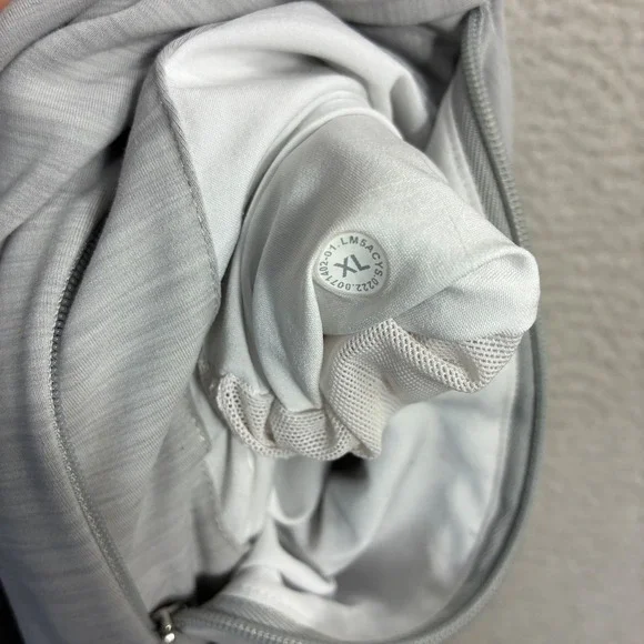 Lululemon Balancer Pant Men XL Gray Everlux Heather Yoga Stretch Active LM5ACYS - Picture 6 of 8